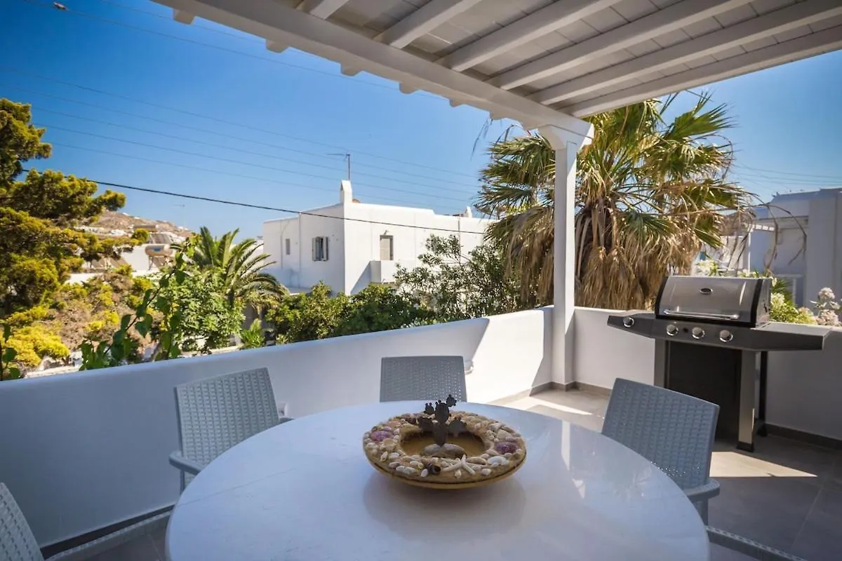 Villa Iliana 1 & 2 W Shared Pool, Ornos, Mykonos  أورنوس