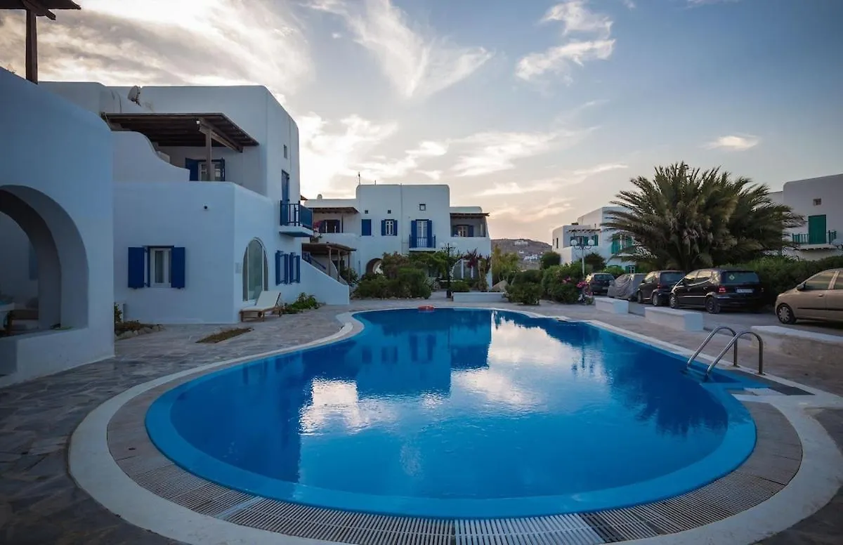 Villa Iliana 1 & 2 W Shared Pool, Ornos, Mykonos اليونان