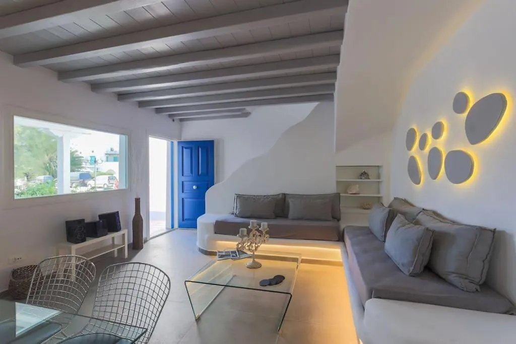 Villa Iliana 1 & 2 W Shared Pool, Ornos, Mykonos اليونان