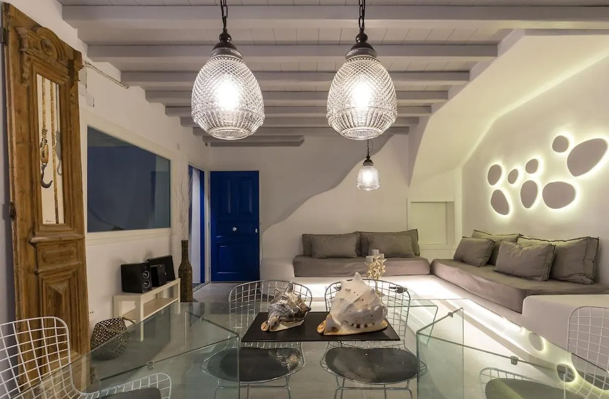 Villa Iliana 1 & 2 W Shared Pool, Ornos, Mykonos 0*, أورنوس