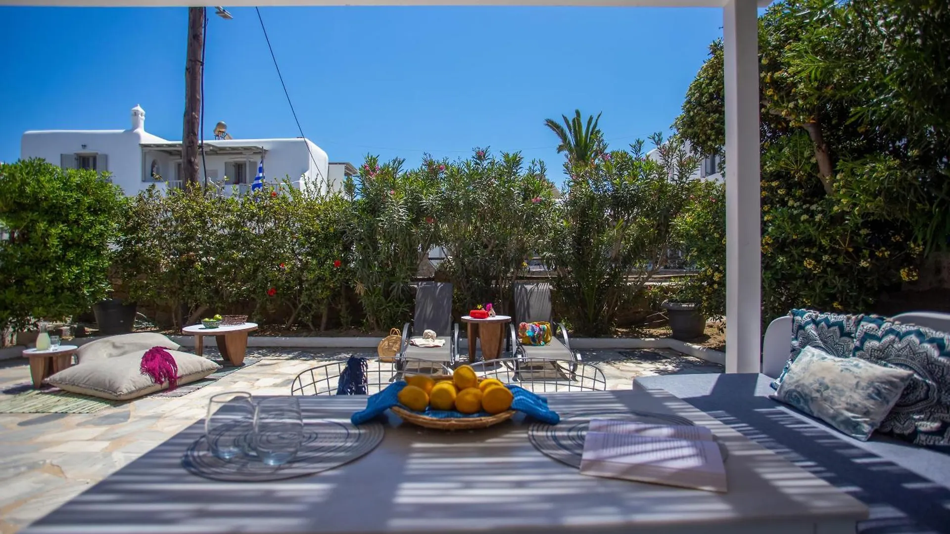 Villa Iliana 1 & 2 W Shared Pool, Ornos, Mykonos  أورنوس