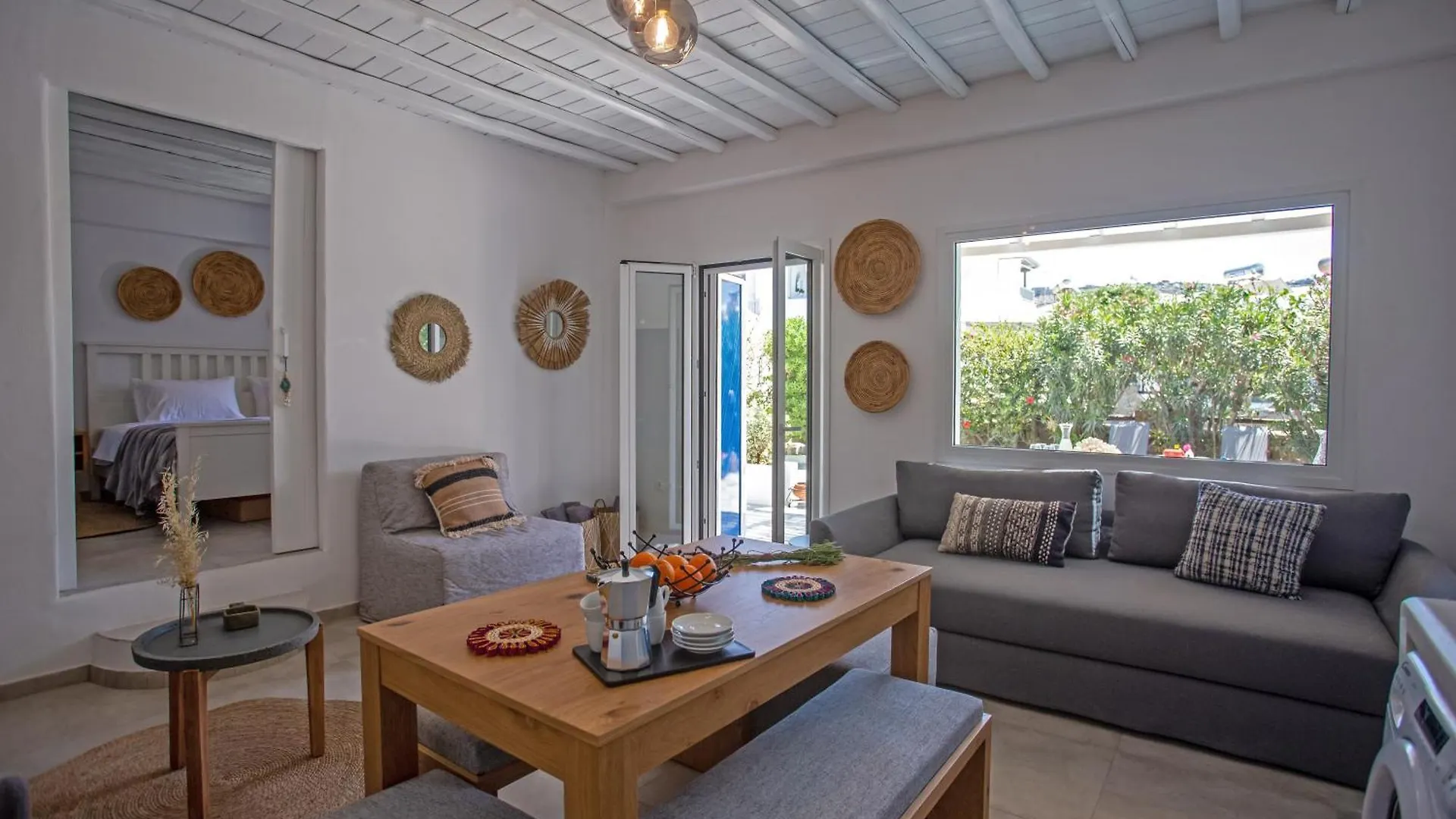 Villa Iliana 1 & 2 W Shared Pool, Ornos, Mykonos