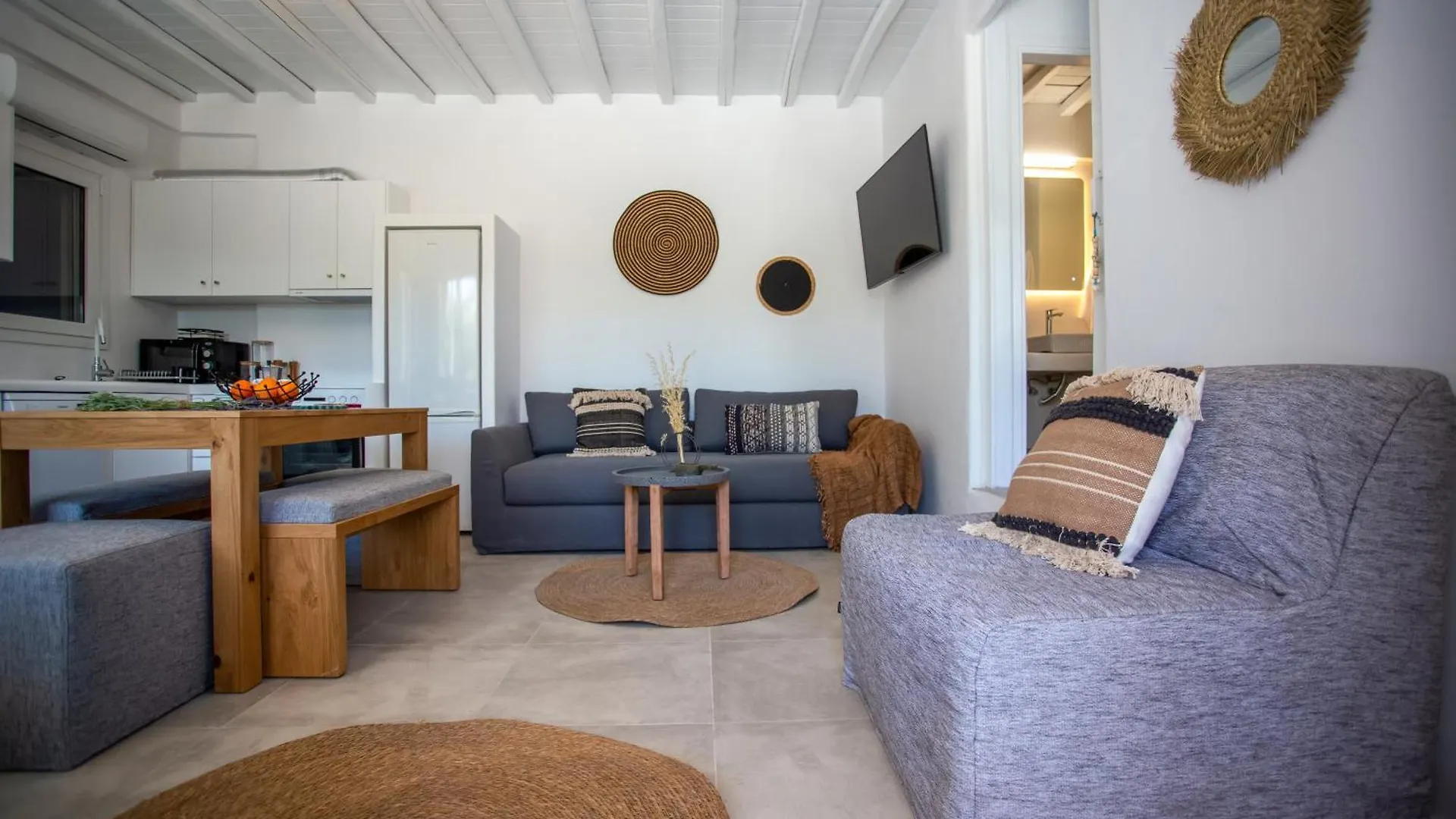 Villa Iliana 1 & 2 W Shared Pool, Ornos, Mykonos